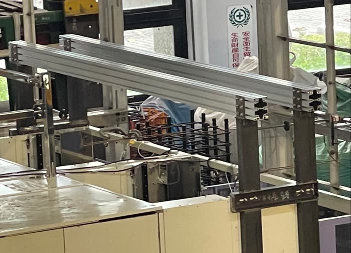 機台連桿實際安裝
